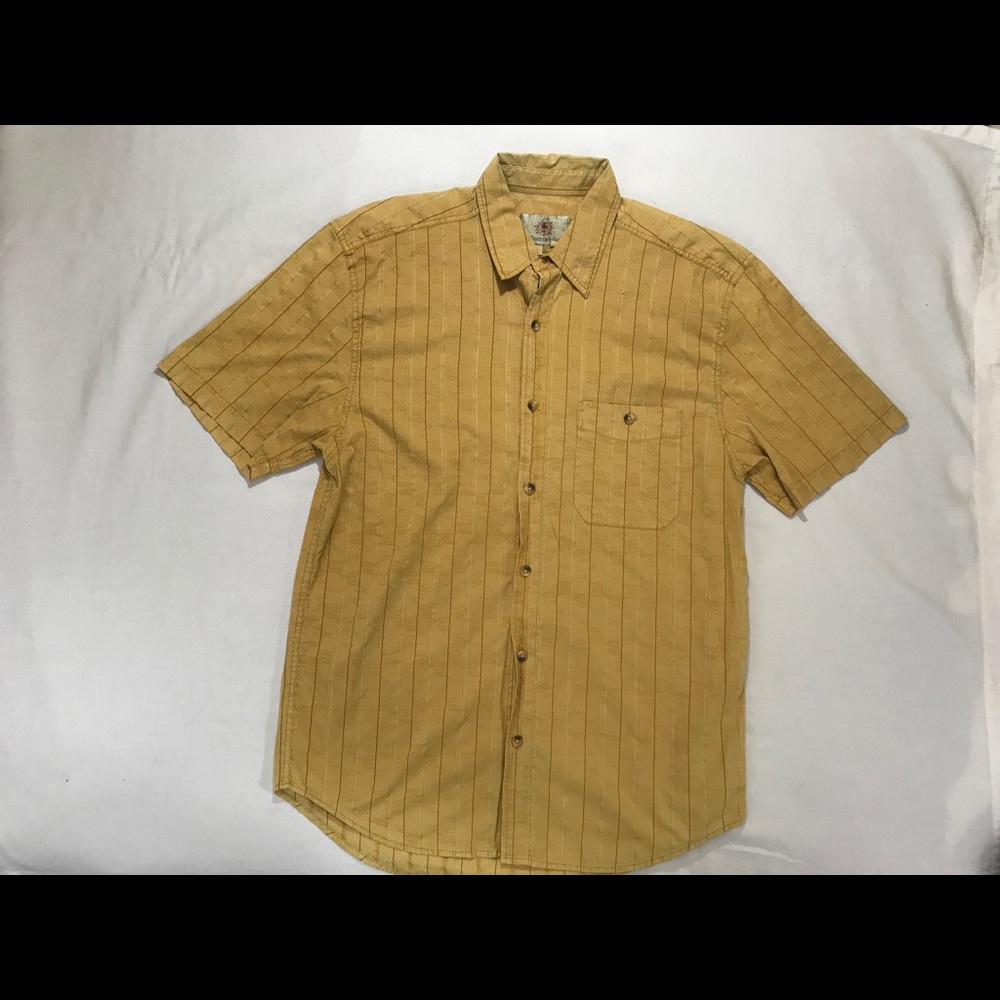 Territory Ahead Mens Large Polyester Cotton Shirt